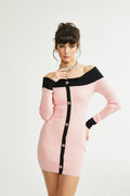 Delphine mini elbise