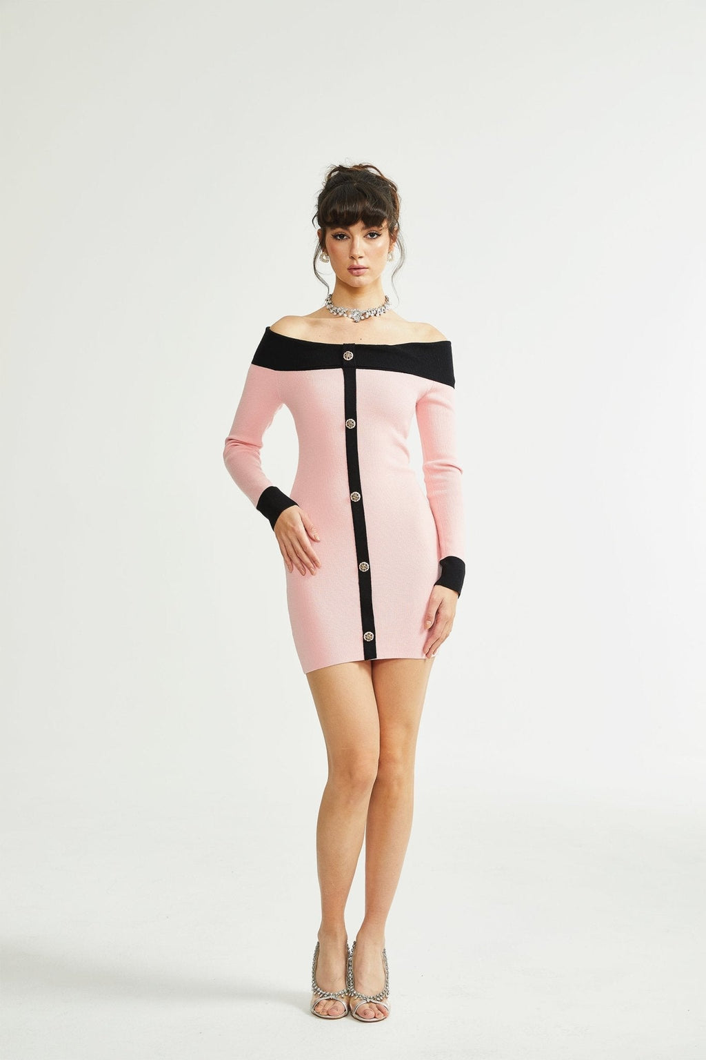 Delphine mini elbise
