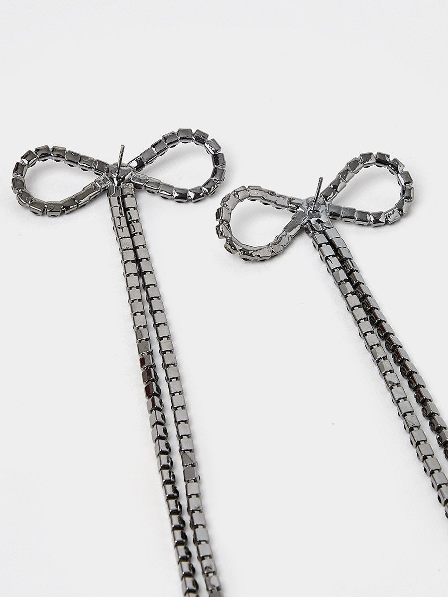 Pırlanta İlmek Püskül Küpe