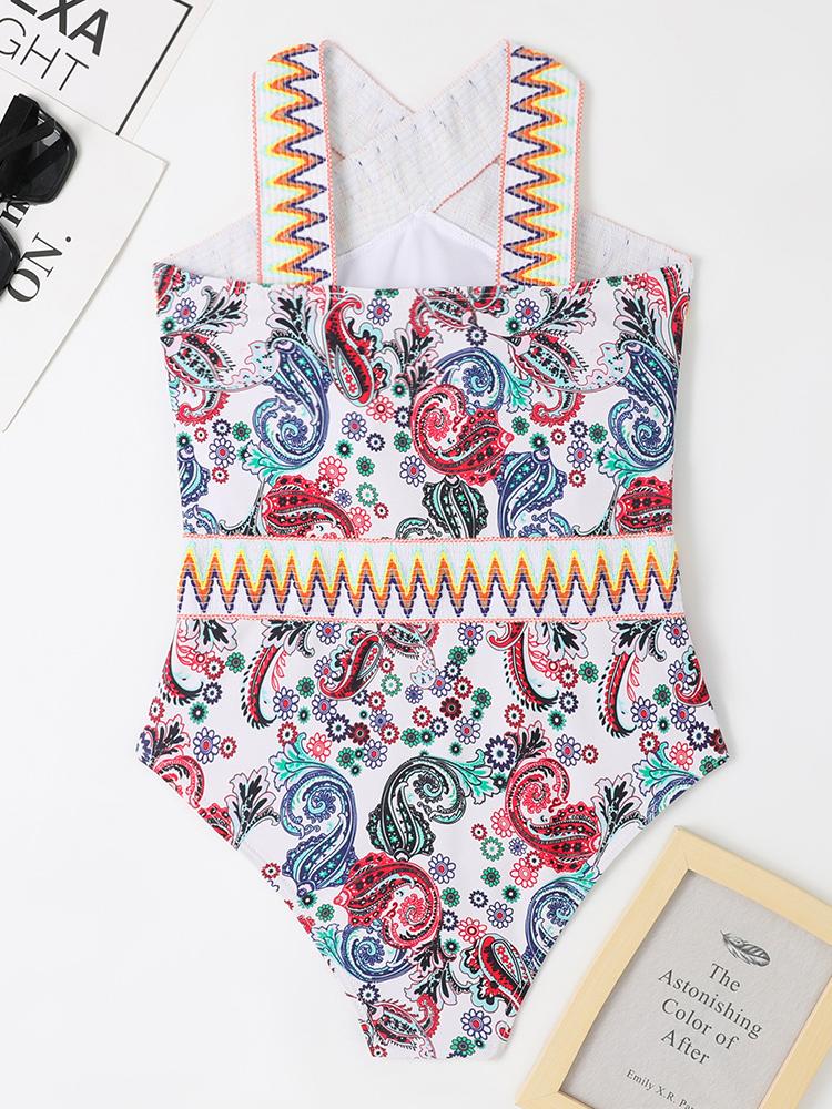 Edith Paisley Baskılı Mayo