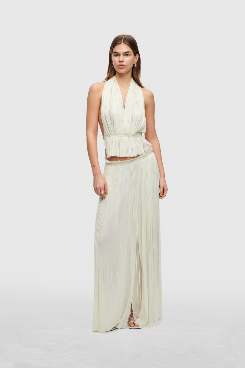 Elva Tül Pileli Etek Takım