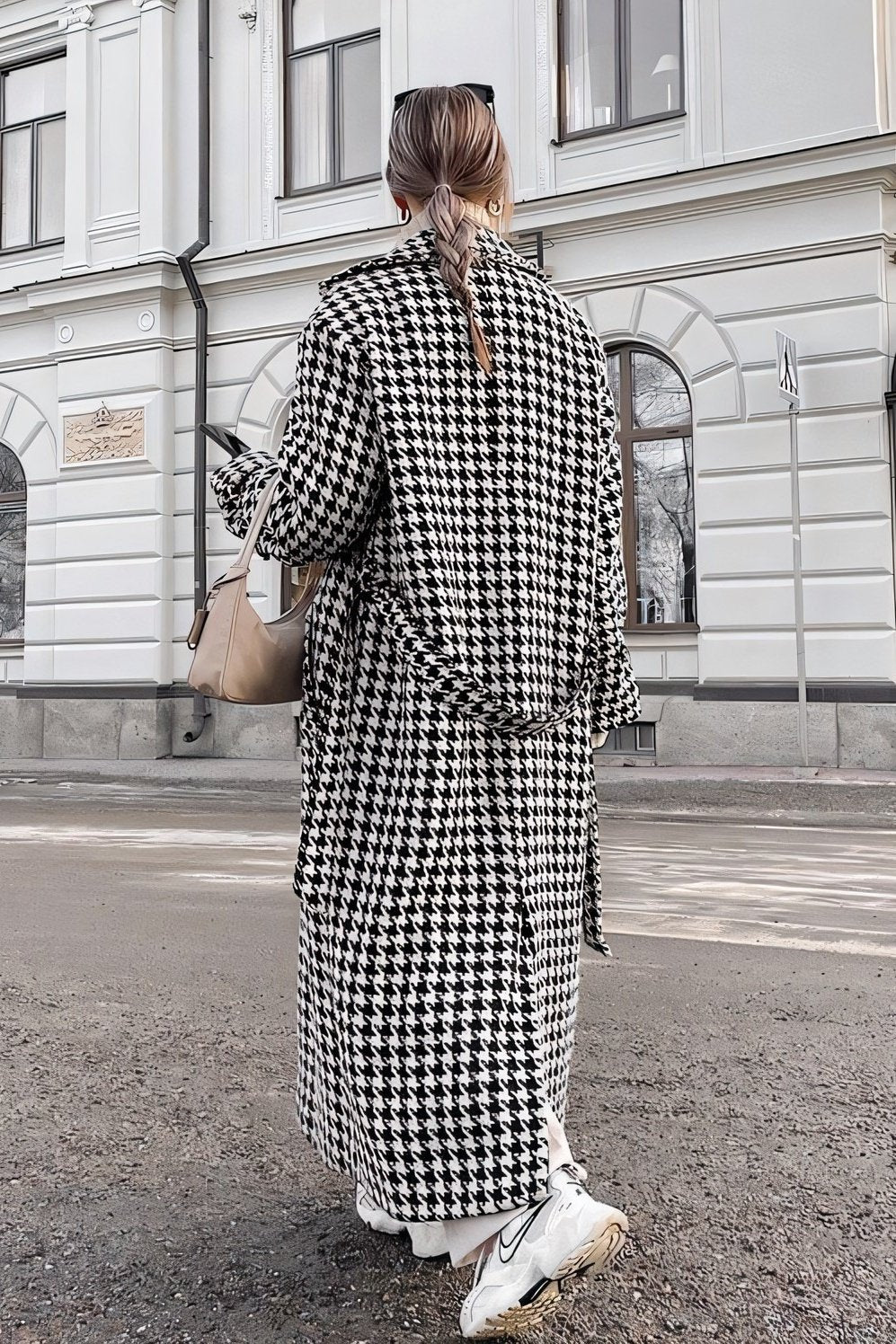 Esther Kaz Ayağı Uzun Trençkot