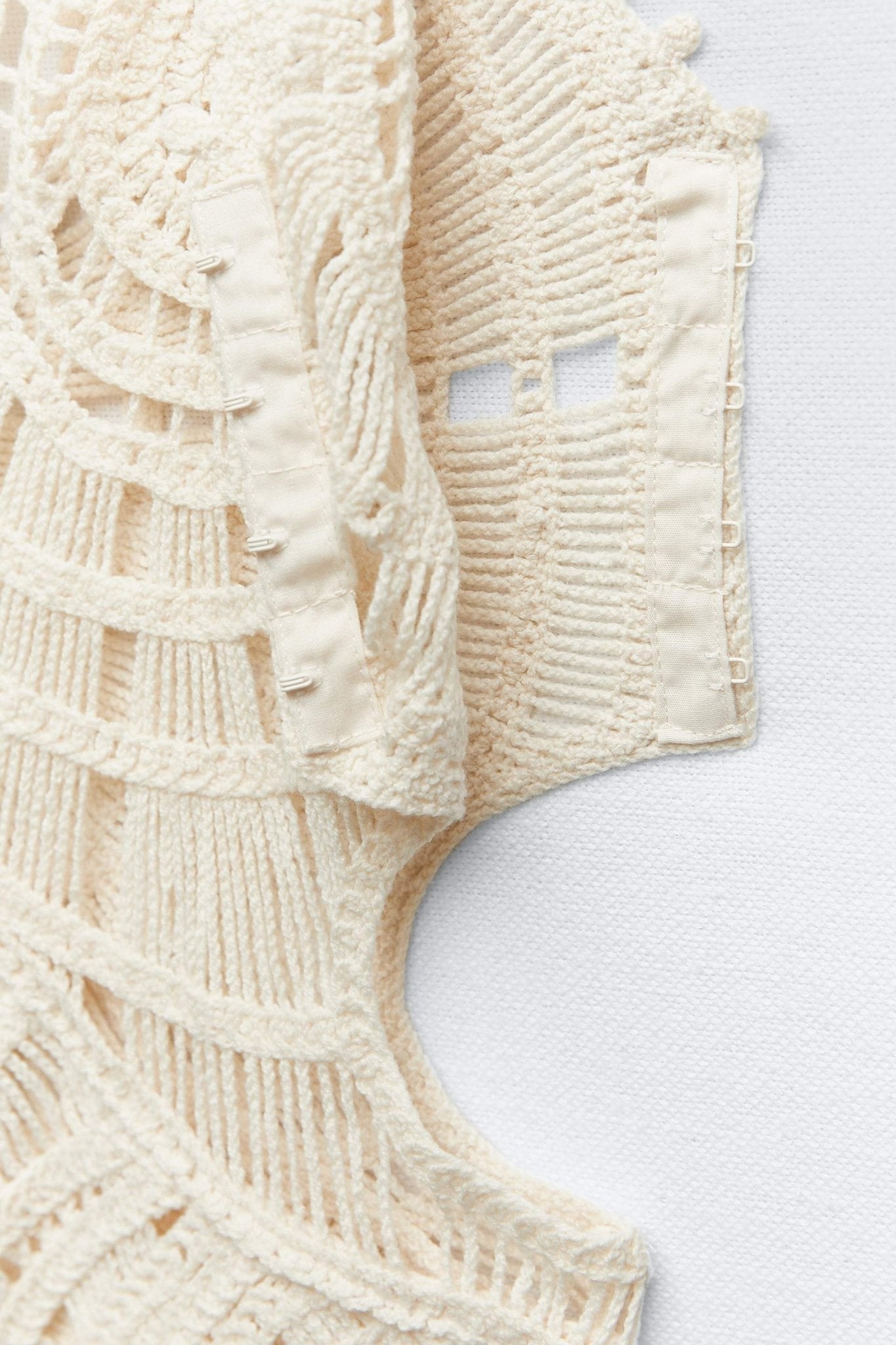 Ethel Cut-Out Tığ İşi Maxi Elbise