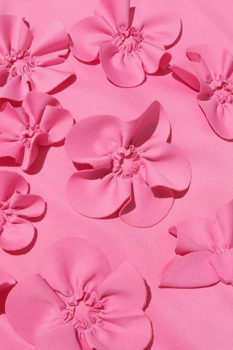 Ethel Çiçek İşlemeli Kolsuz Maxi Elbise