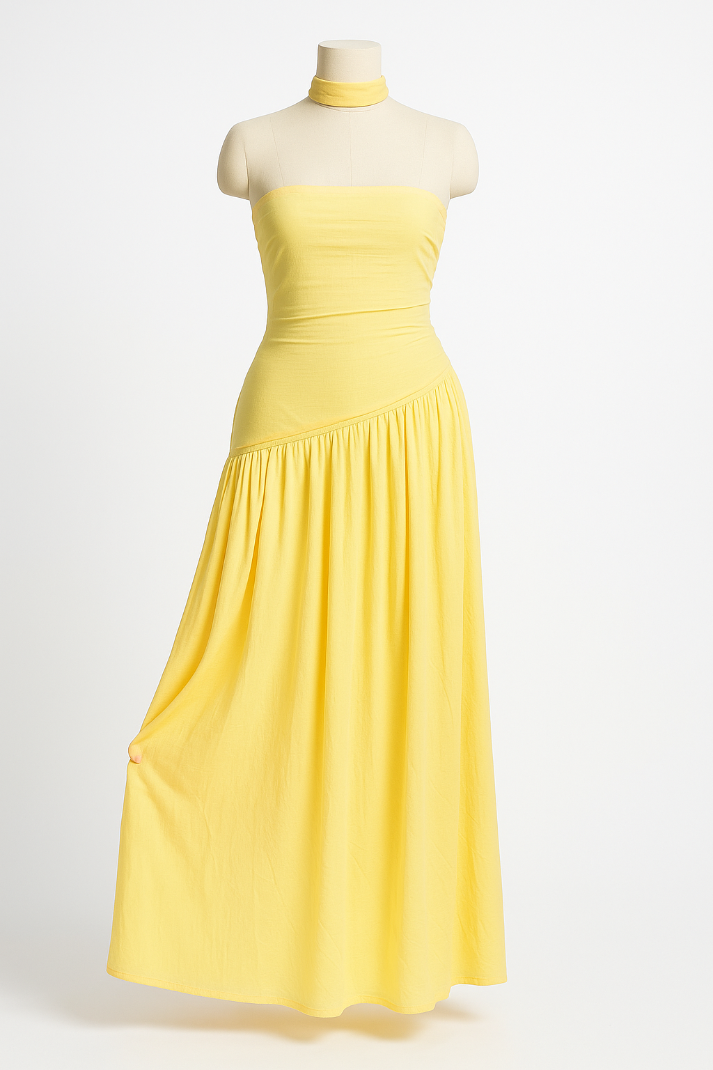 Maliyah Maxi Elbise - Sarı