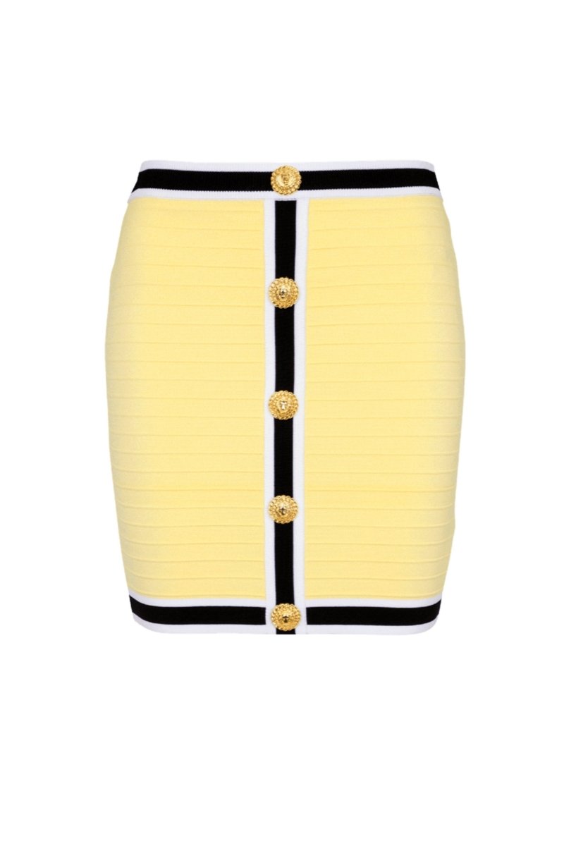 Frances Lastikli Triko Etek Takım