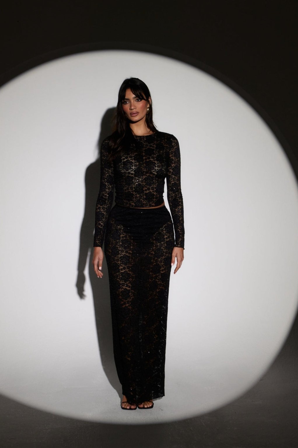 Gemma Transparan Dantel Set