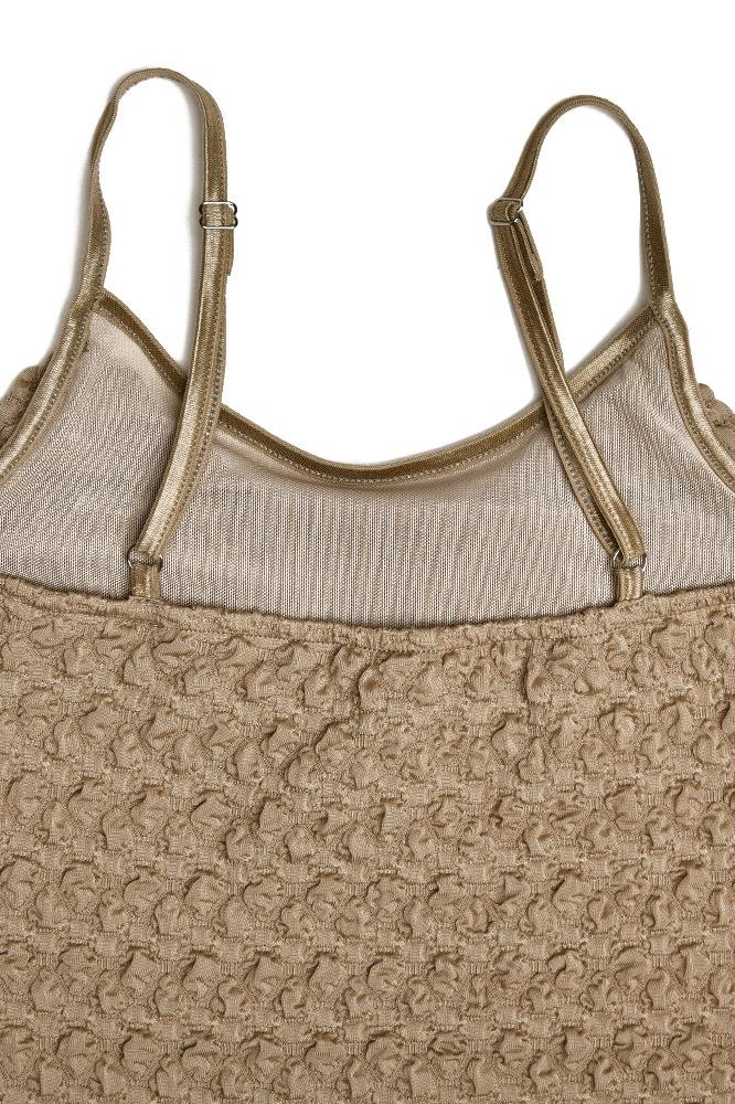 Solungaç Katlı Dokulu Flare Midi Elbise