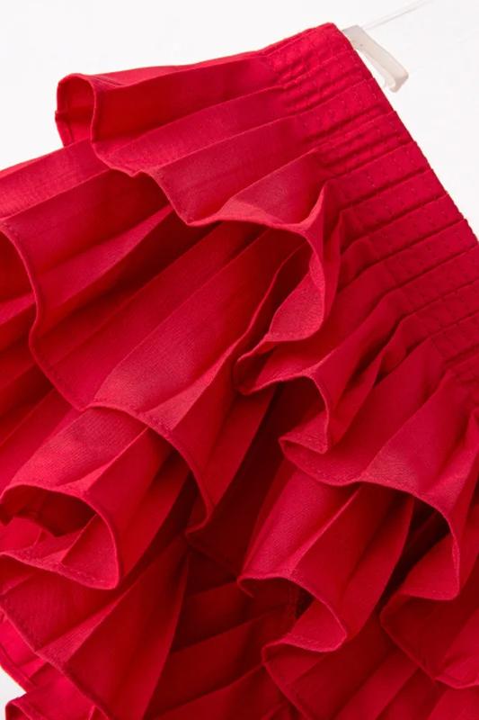 Helen Fırfırlı V Yaka Bluz