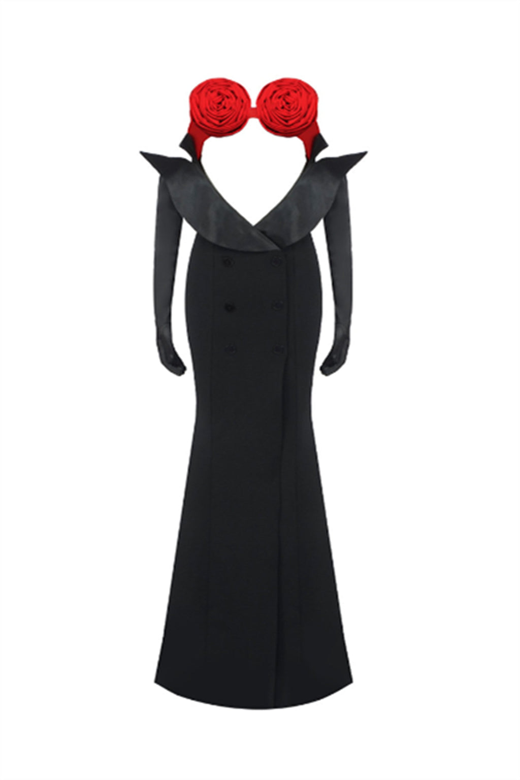 Quintina Çiçekli Büstiyer Deniz Kızı Maxi Elbise