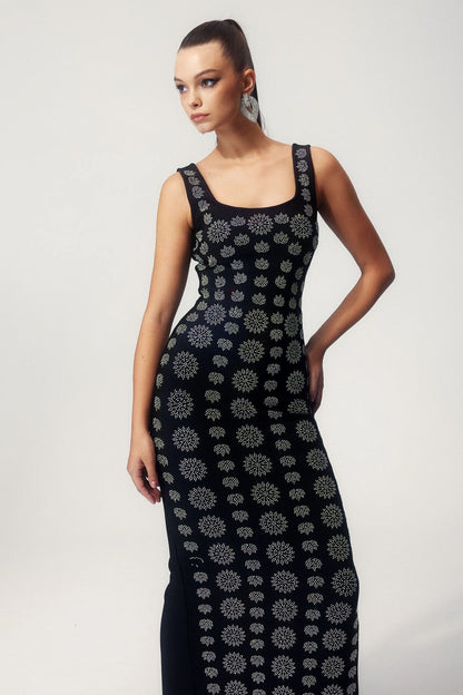Moira Diamante Tank Maxi Bandaj Elbise