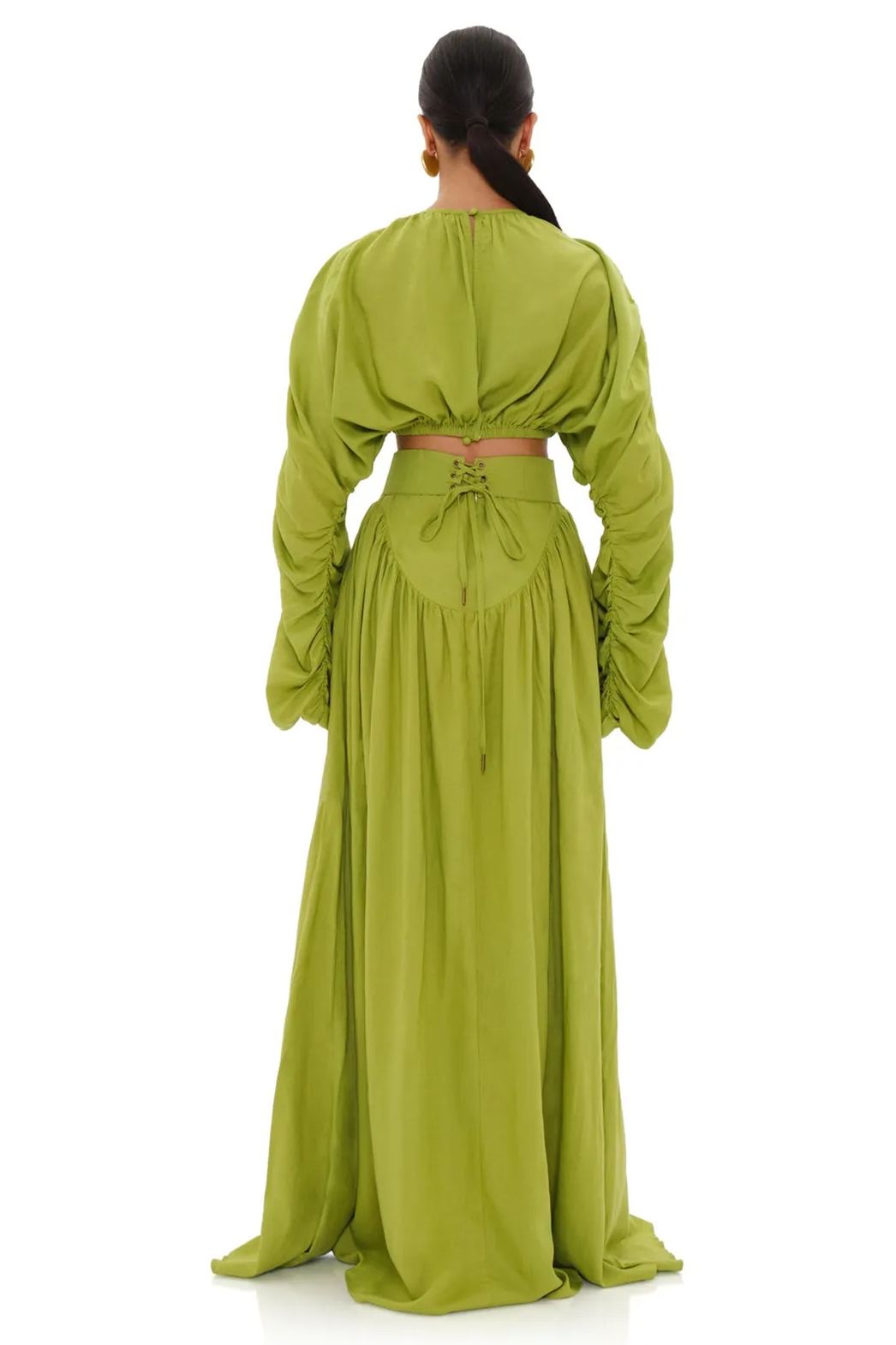 Myra Bubble Sleeve Maxi Etek Takım