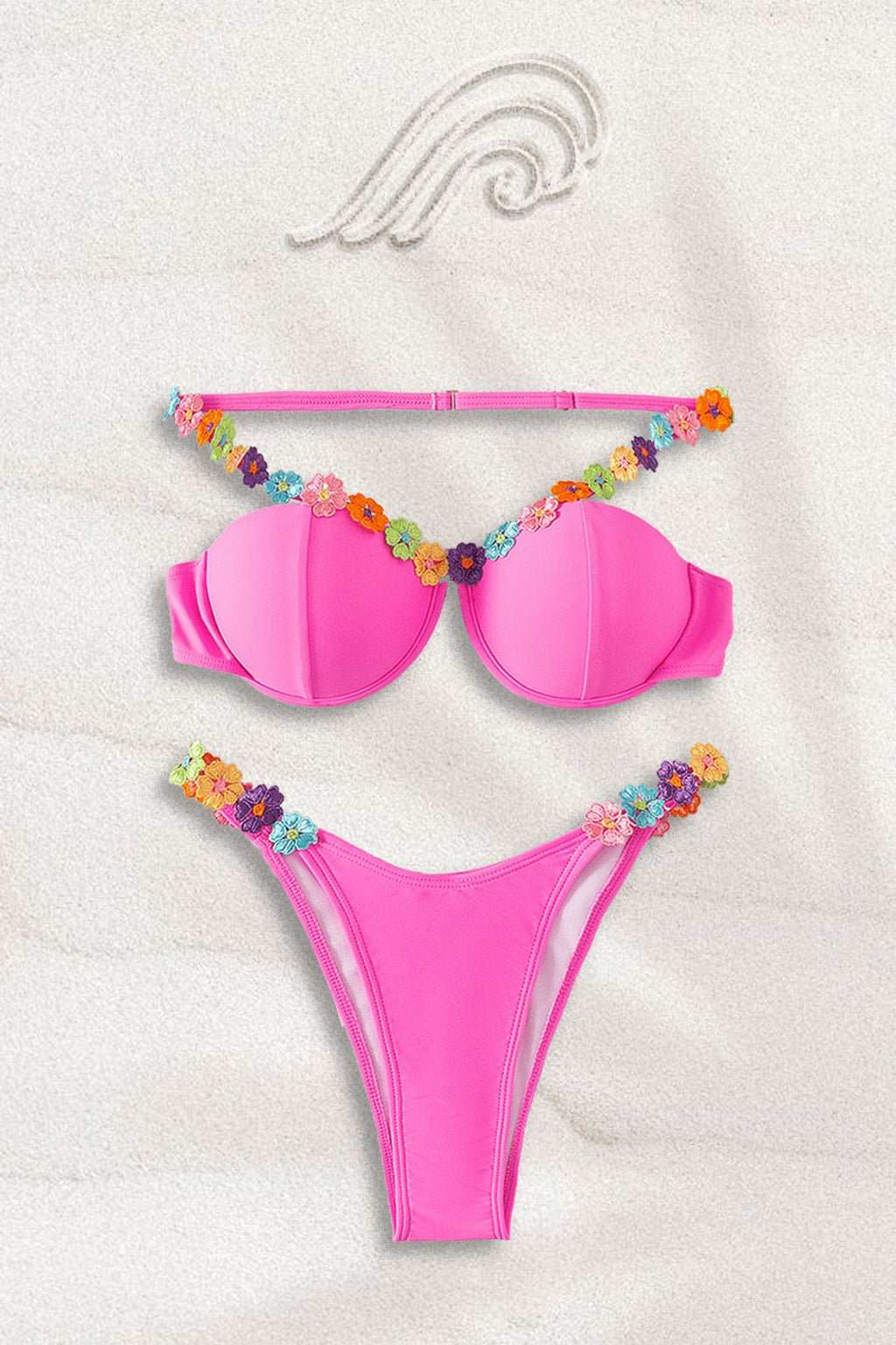 Jill Çiçek Desenli Bikini