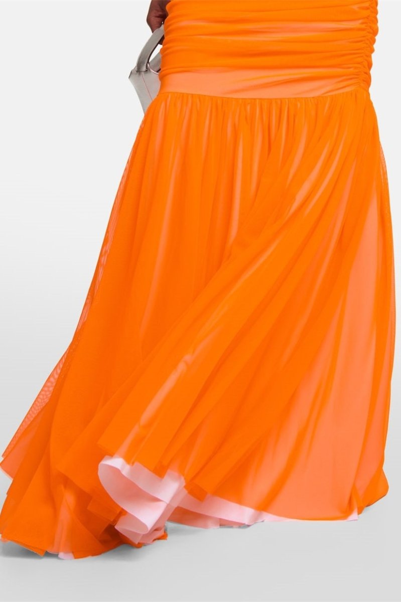 Jodie Cross Boyundan Bağlamalı Uzun Elbise