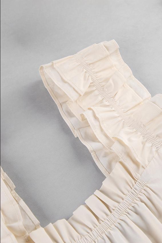 Doreen Fırfırlı Pamuklu Lounge Takımı