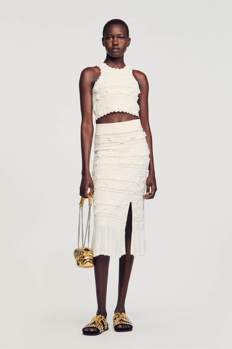 Julia Süslü Oymalı Örgü Takım