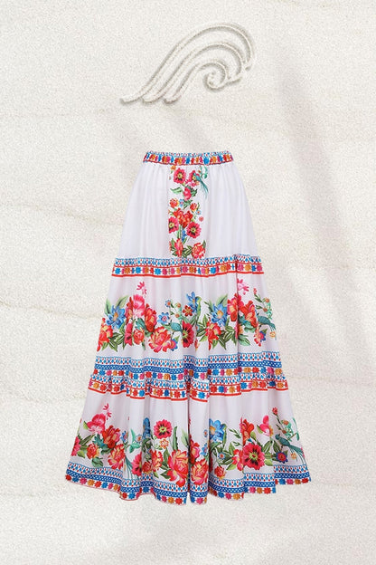 Livia Vintage Çiçek Baskılı İkili Yüzme Takımı