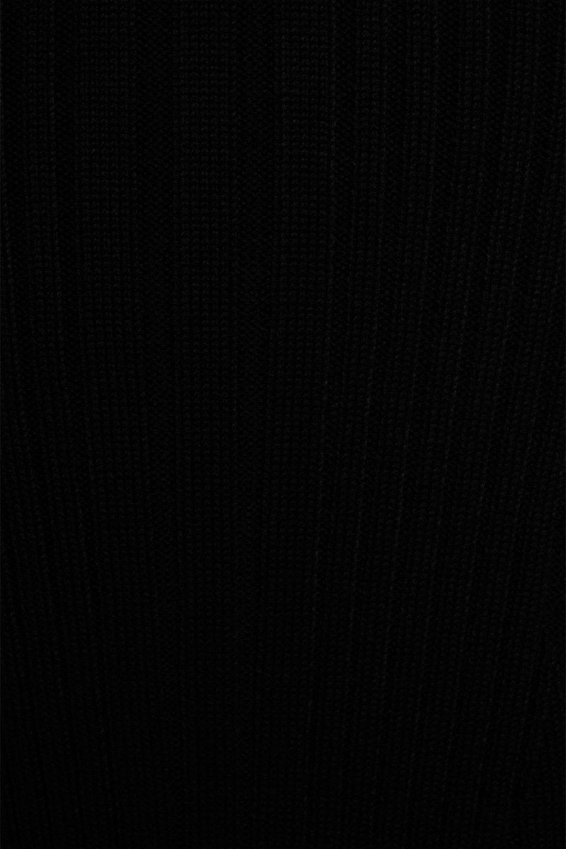 Louise Kontrast Fırfırlı Triko Mini Elbise