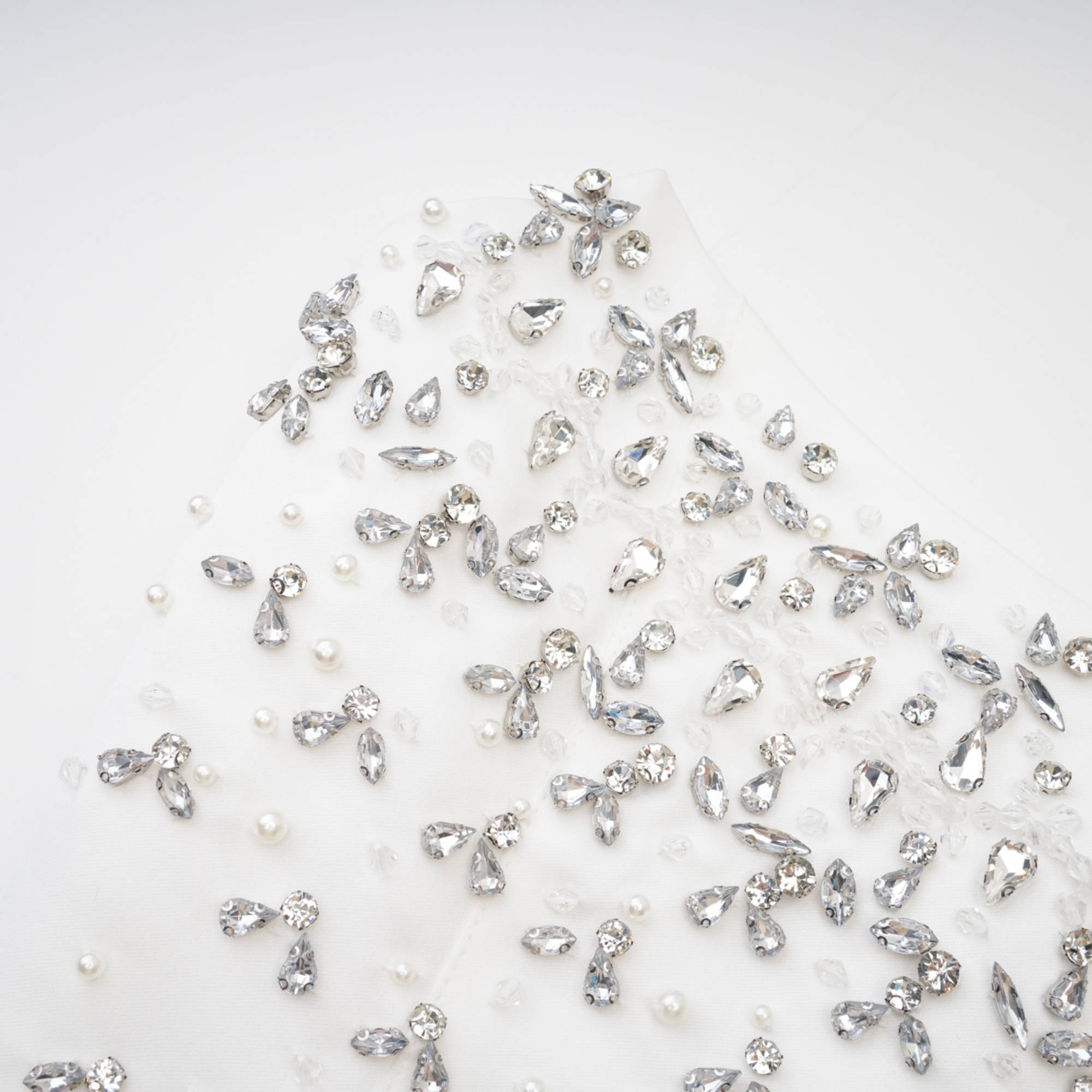 Melisande Siyah İşlemeli Mini Elbise