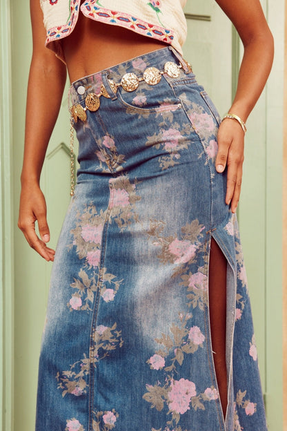 Metal Yuvarlak Dekor Bel Zincirli Kemer