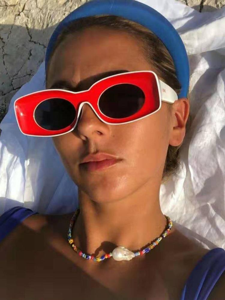 Mia İnci Gökkuşağı Boncuklu Kolye