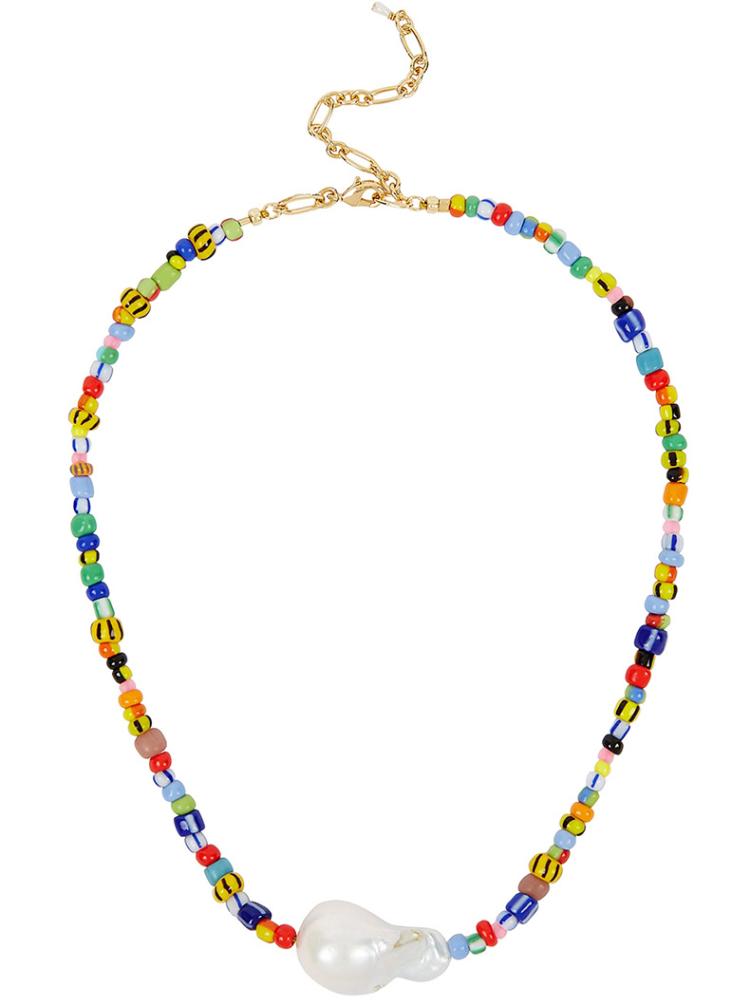 Mia İnci Gökkuşağı Boncuklu Kolye