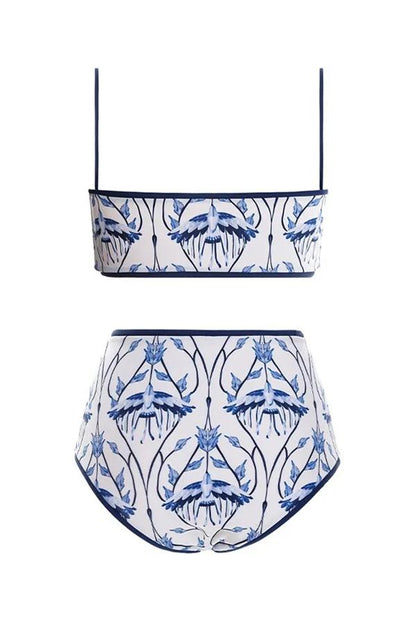 Miriam Baskılı Üçlü Bikini Takımı