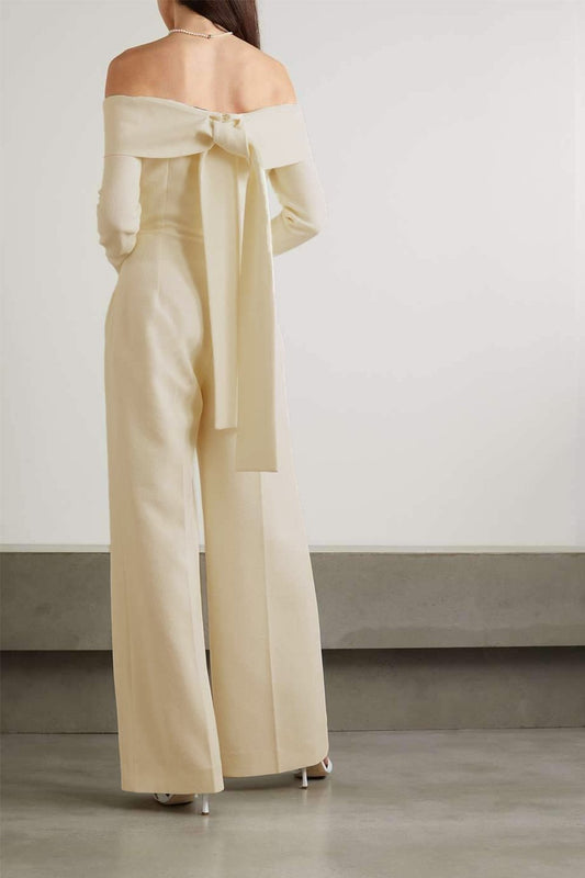 Modesty Düğümlü Düşük Omuz Tulum