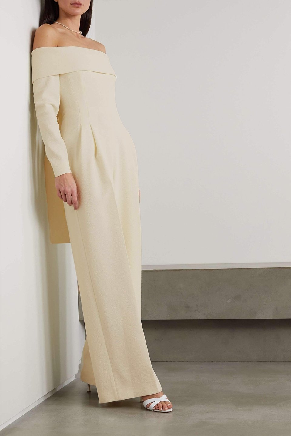 Modesty Düğümlü Düşük Omuz Tulum