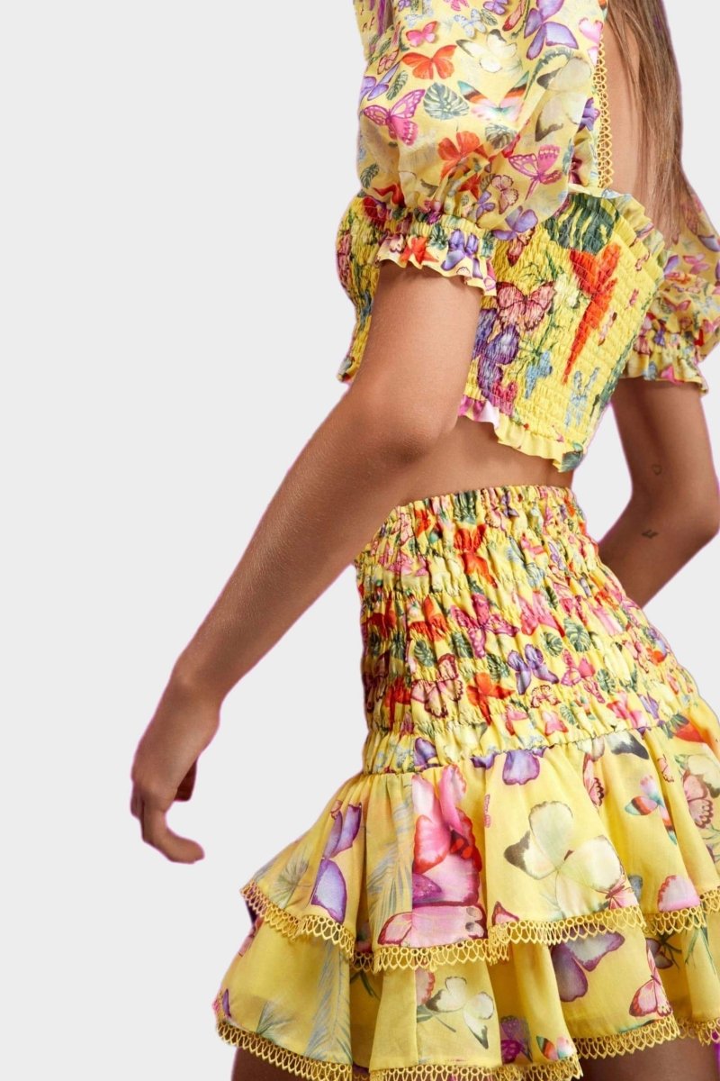 Mona Kelebek Baskılı Takım