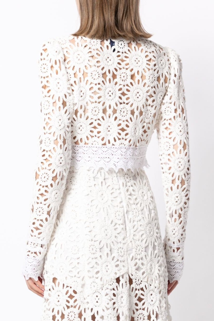 Myra İçi Boş Nakışlı Dantel Takım