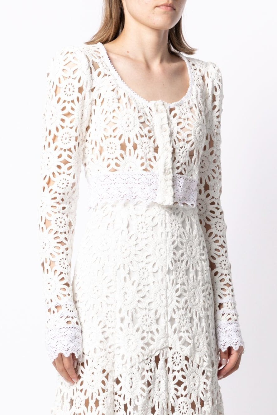 Myra İçi Boş Nakışlı Dantel Takım