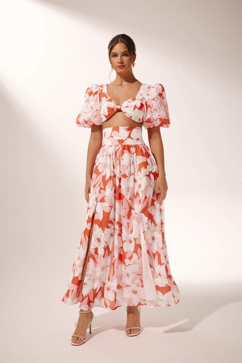 Nina Baskılı Puf Kol Takım