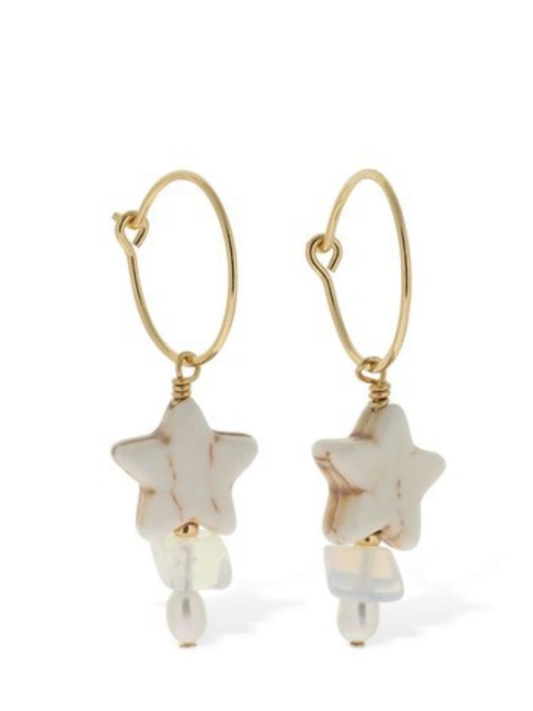 Nina Yıldız Deniz Kabuğu İnci İki Parçalı Takı Seti