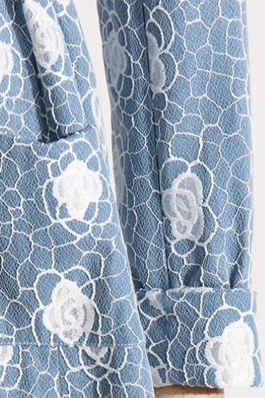 Nita Dantel İşlemeli İncili Kuşaklı Kaban