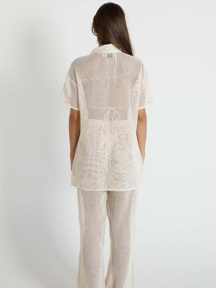 Hedwig Transparan Örgü Set