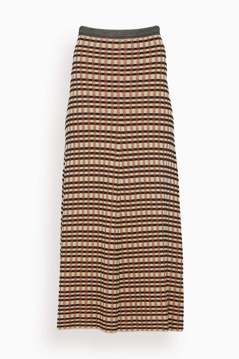 Prima Kareli Jakarlı Örgü Takım