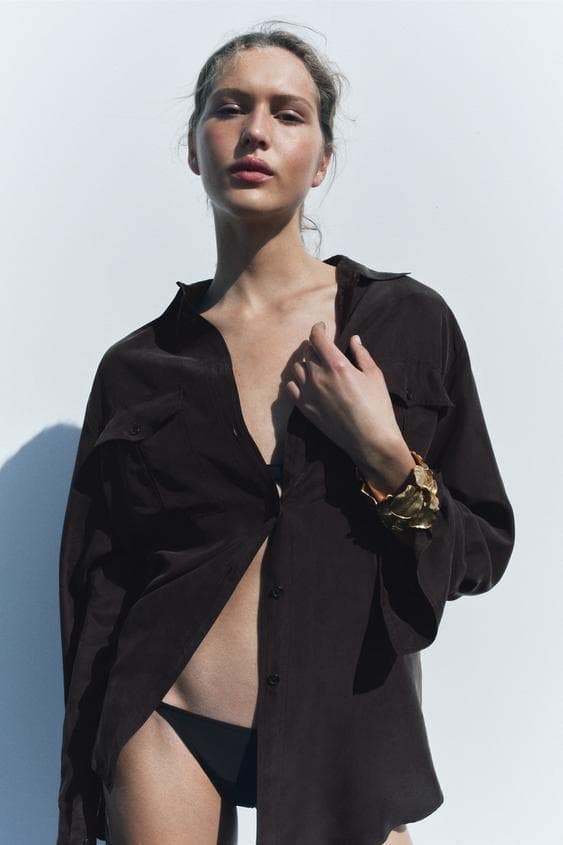 Retro Metal Yapraklı Bileklik