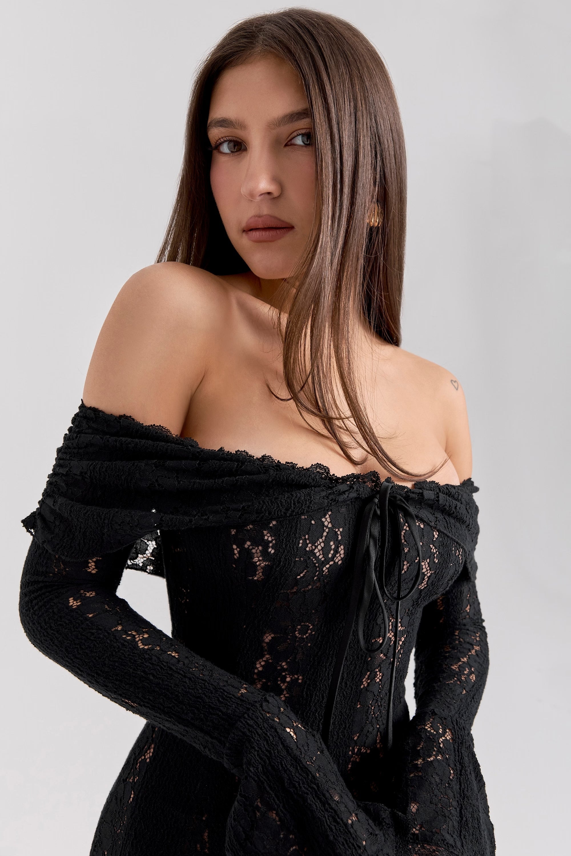 Georgia Dantel Elbise