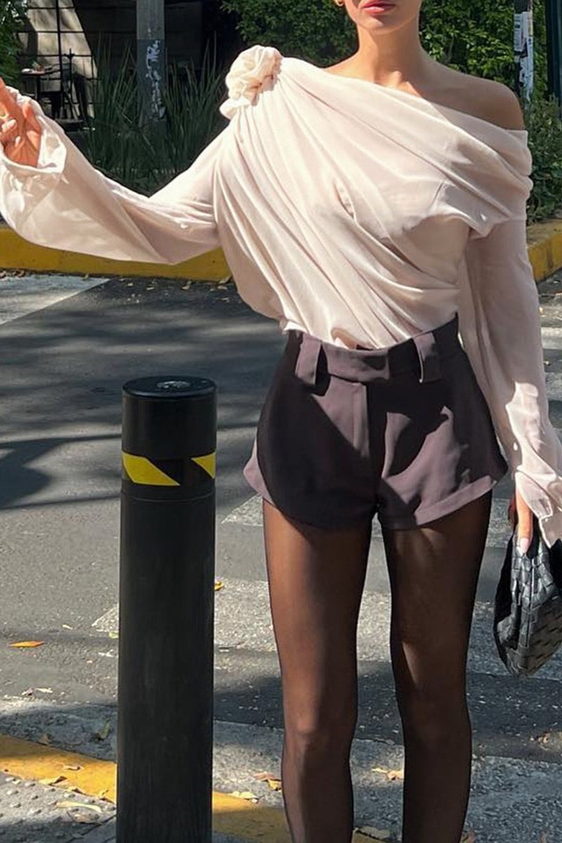 Sheila Çiçek Asimetrik Üst