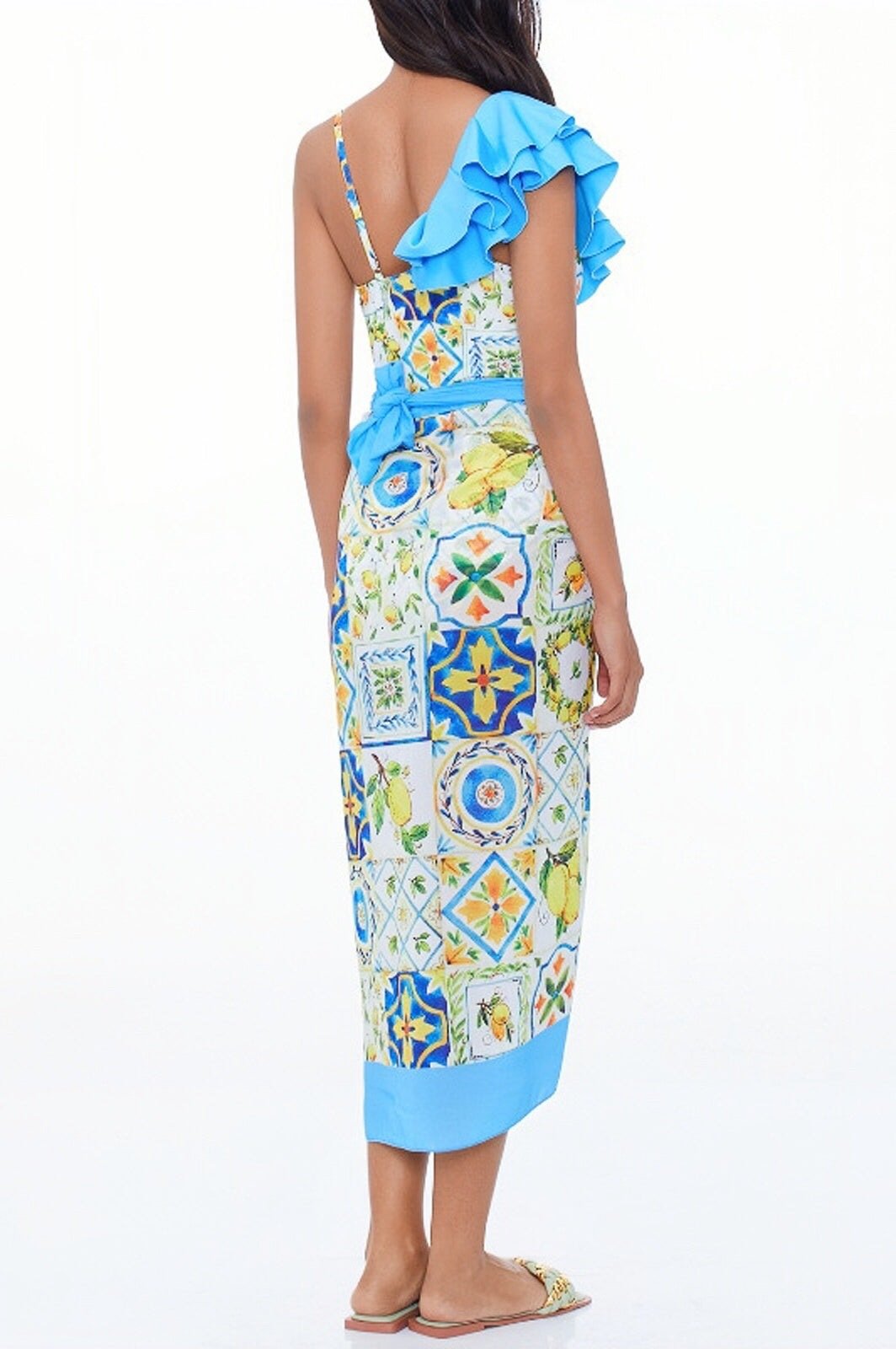 Sheila Baskılı Fayans İkili Yüzme Seti