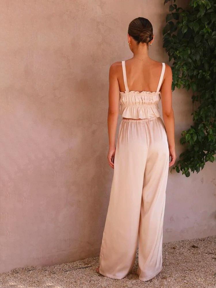 Sherry Büzgülü İpeksi Salon Takımı