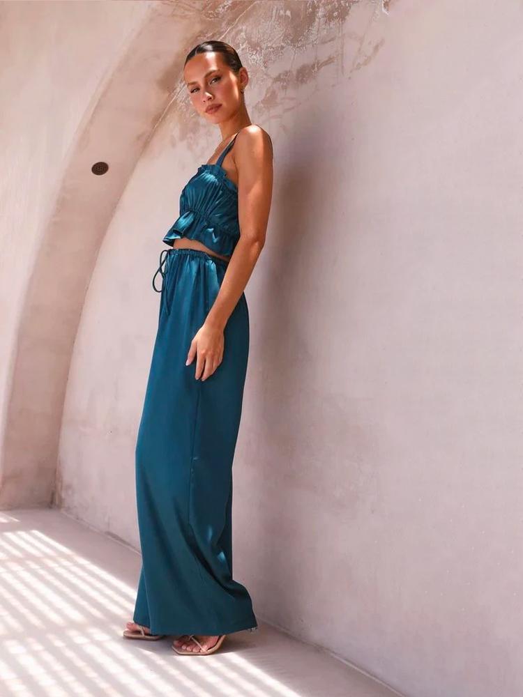 Sherry Büzgülü İpeksi Salon Takımı