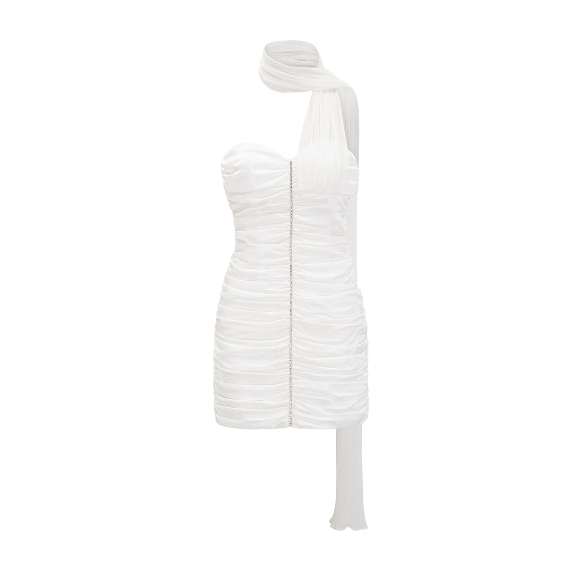 Sigrid dantelli mini elbise