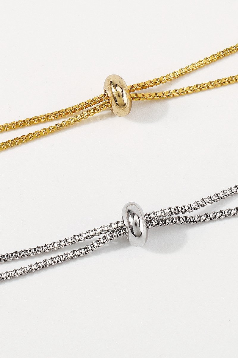 Dokulu Ginkgo Yaprağı Kolye