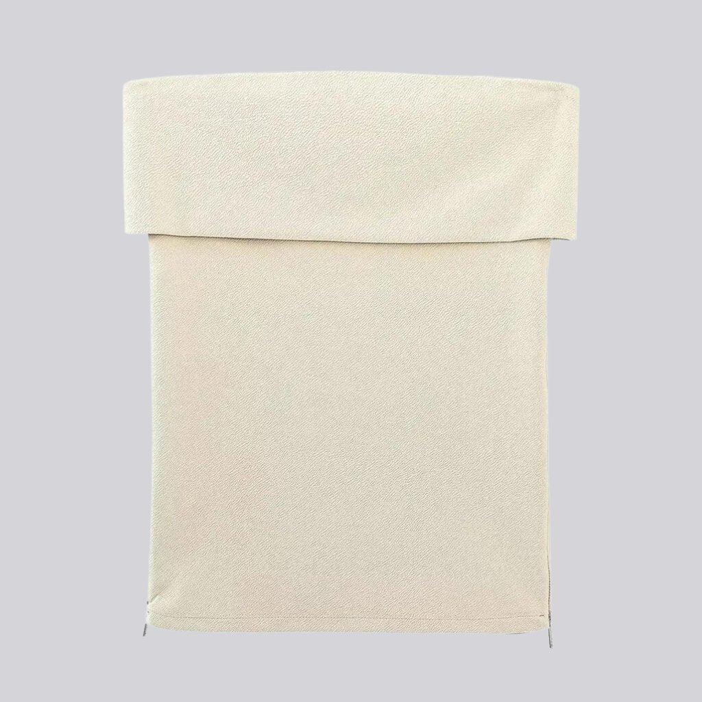 Aus Straplez Yırtmaçlı Bluz