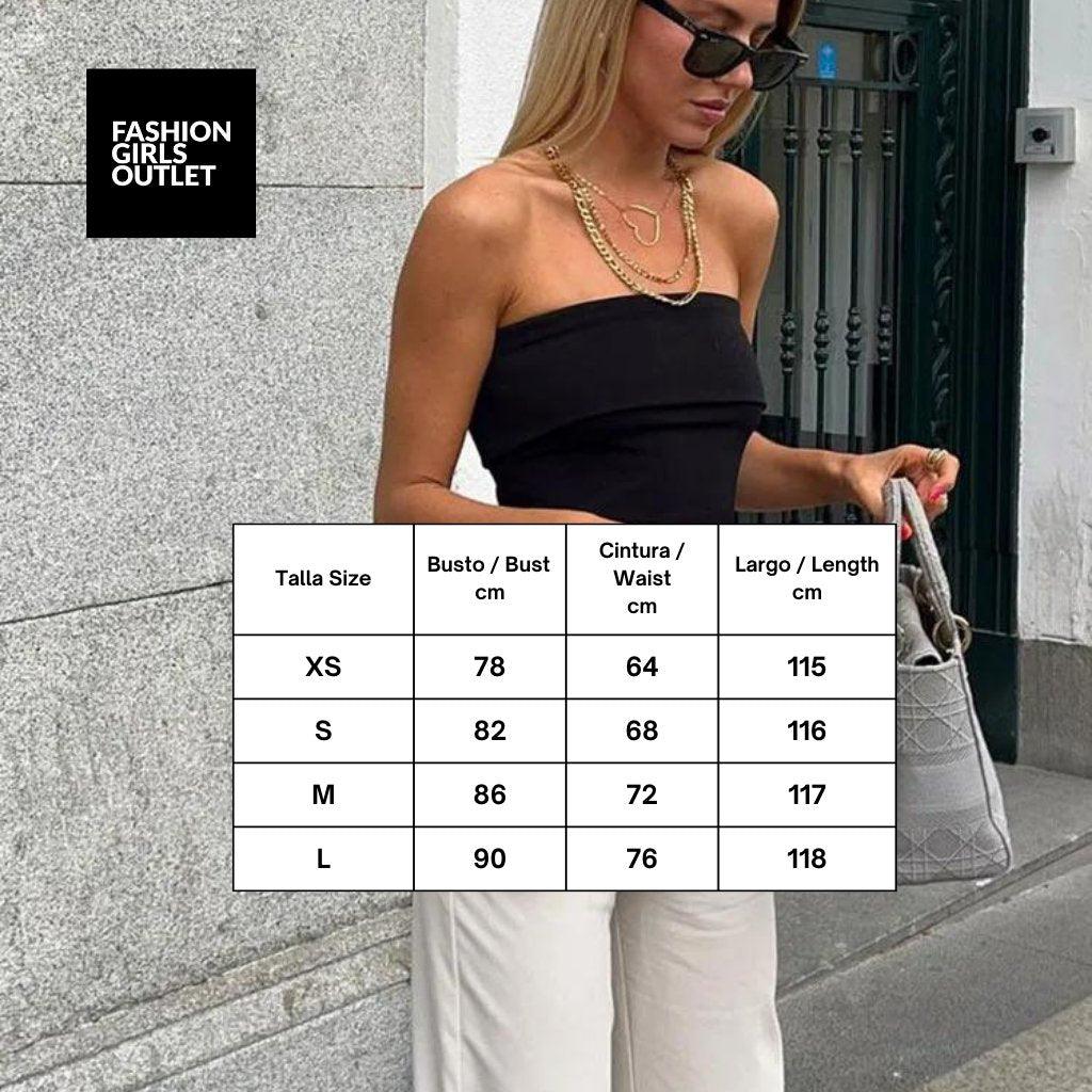 Aus Straplez Yırtmaçlı Bluz