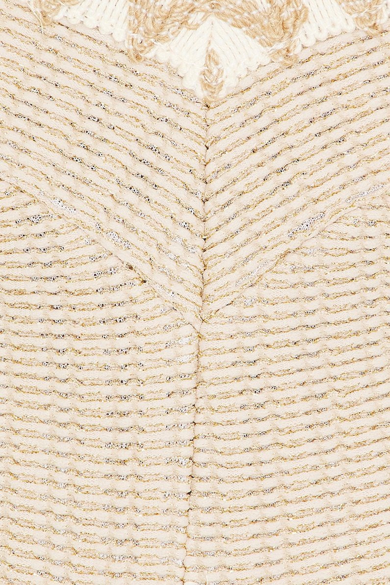 Valentina Kesik Püsküllü Örgü Maxi Elbise