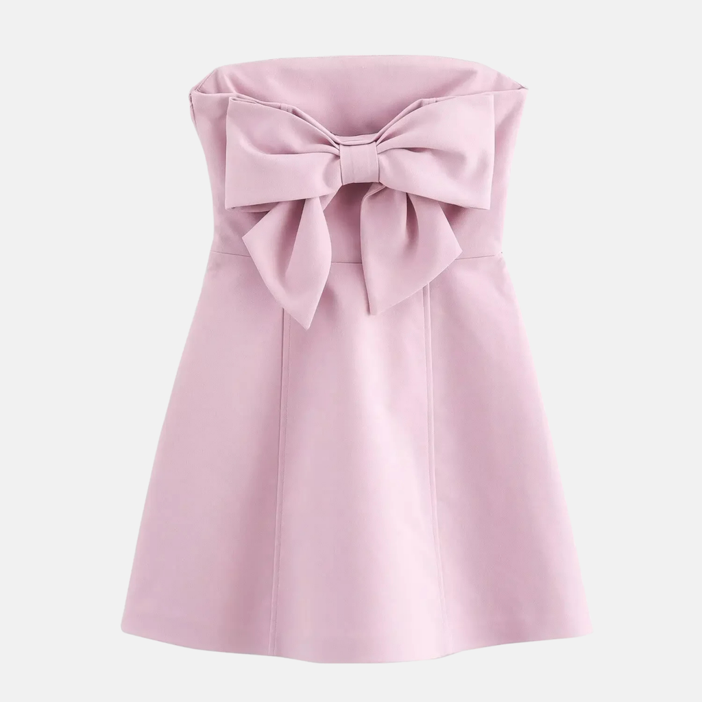 Kurdela Detay Mini Elbise