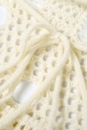 Viola Sırtı Açık Uzun Elbise